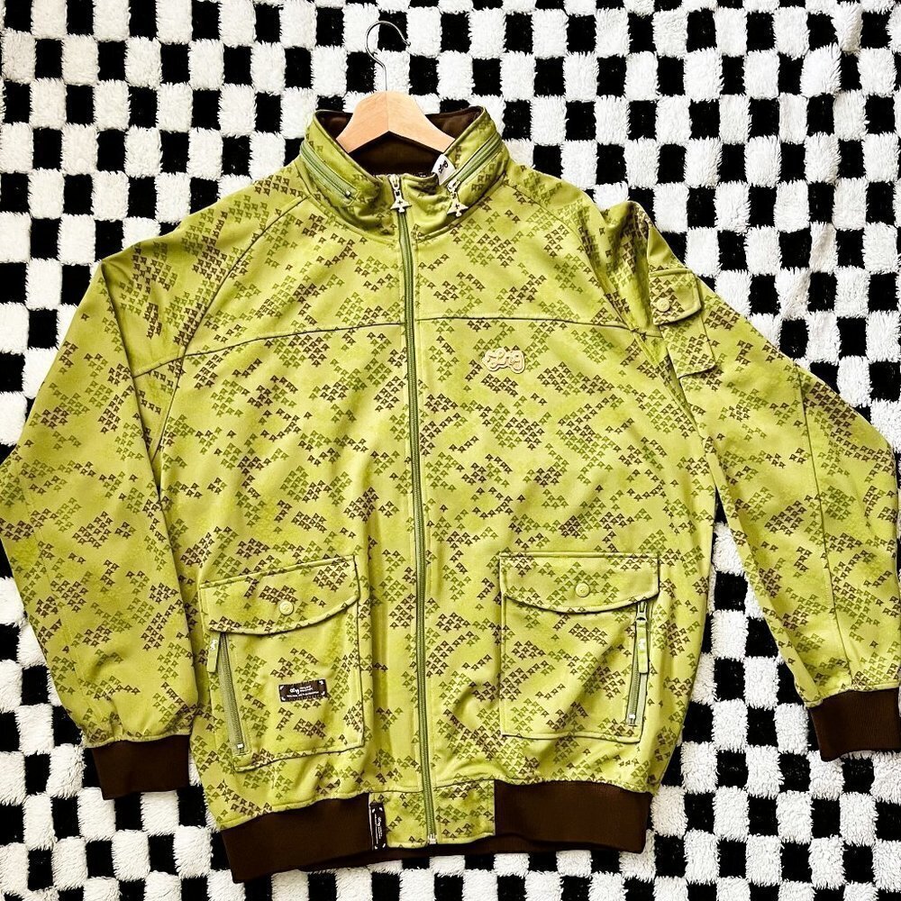 Lrg Vintage Green Track Jacket - Gem